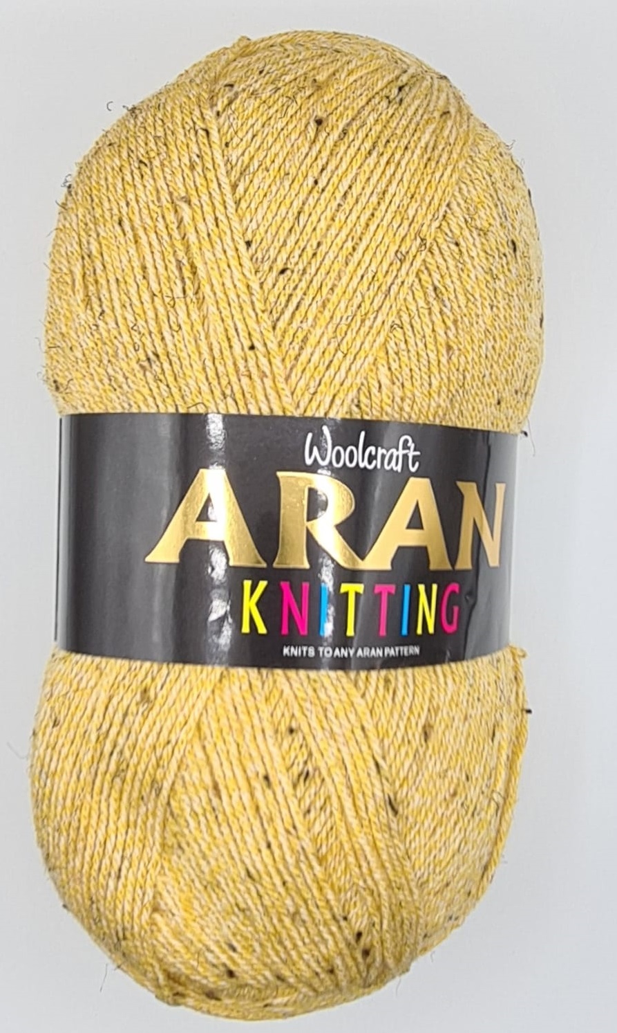 Aran Yarn 25% Wool 400g Balls x2 Bracken 868